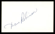 Dave Robinson Autographed 3x5 Index Card Green Bay Packers SKU #248547