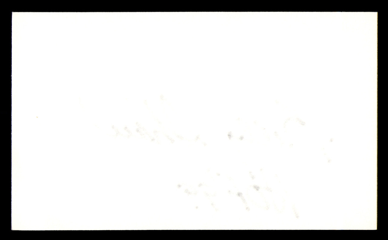Billy Shaw Autographed 3x5 Index Card Buffalo Bills "HOF 99" SKU #248552