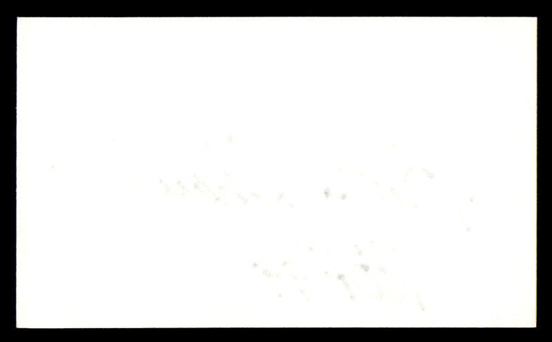 Billy Shaw Autographed 3x5 Index Card Buffalo Bills "HOF 99" SKU #248552