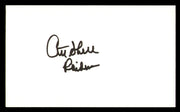 Art Shell Autographed 3x5 Index Card Oakland Raiders SKU #248554