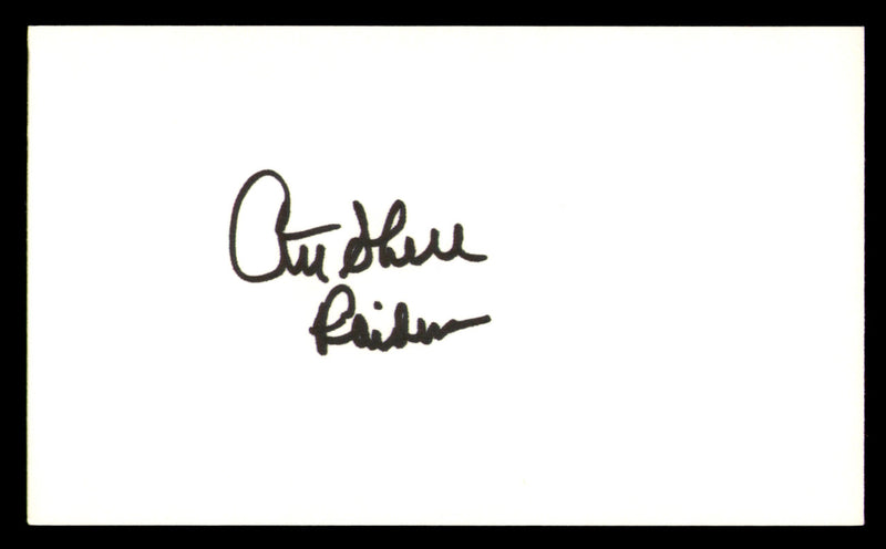 Art Shell Autographed 3x5 Index Card Oakland Raiders SKU #248554