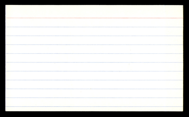 Art Shell Autographed 3x5 Index Card Oakland Raiders SKU #248555