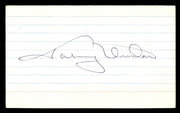 Johnny Unitas Autographed 3x5 Index Card Baltimore Colts SKU #248568