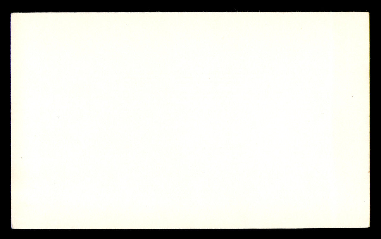 Johnny Unitas Autographed 3x5 Index Card Baltimore Colts SKU #248568