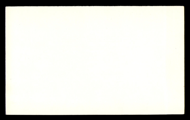 Johnny Unitas Autographed 3x5 Index Card Baltimore Colts SKU #248568