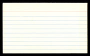 Arnie Weinmeister Autographed 3x5 Index Card New York Giants SKU #248575