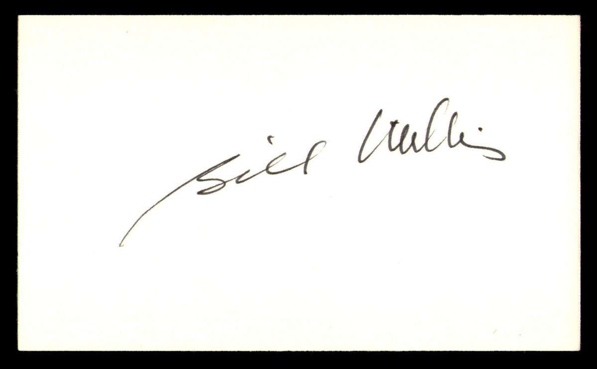 Bill Willis Autographed 3x5 Index Card Cleveland Browns SKU #248579