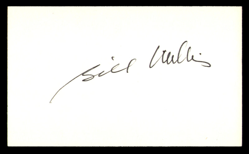 Bill Willis Autographed 3x5 Index Card Cleveland Browns SKU #248579