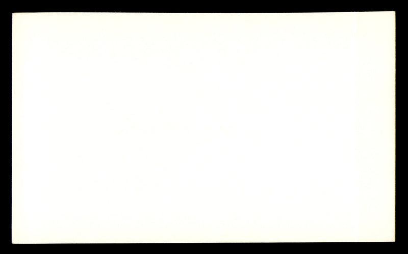Willie Wood Autographed 3x5 Index Card Green Bay Packers "To John" SKU #248585