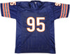 Chicago Bears Richard Dent Autographed Blue Jersey "MVP XX" Beckett BAS Witness Stock #231049