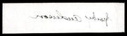 Sparky Anderson Autographed 2x8 Cut Signature Cincinnati Reds SKU #248666