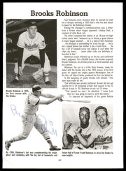 Brooks Robinson Autographed 8x11 Magazine Page Photo Baltimore Orioles SKU #248689