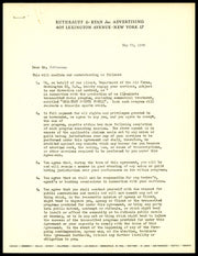 Jackie Robinson Autographed 1956 Greatest Sports Thrill Contract Brooklyn Dodgers Beckett BAS #AE16478
