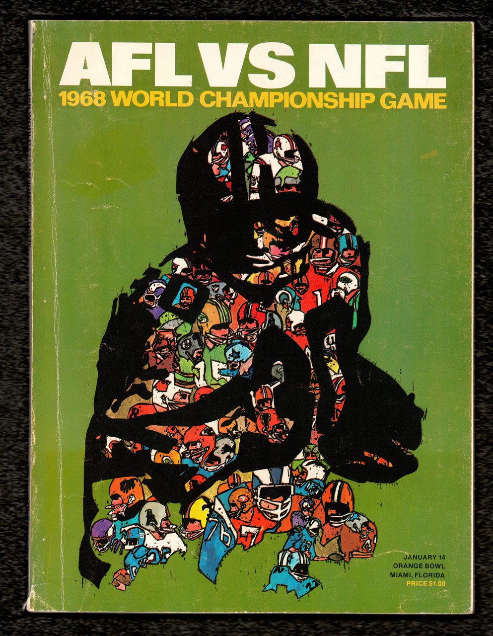 1968 Green Bay Packers Autographed Super Bowl II Program With 21 Signatures Including Bart Starr & Henry Jordan Beckett BAS #AE16479