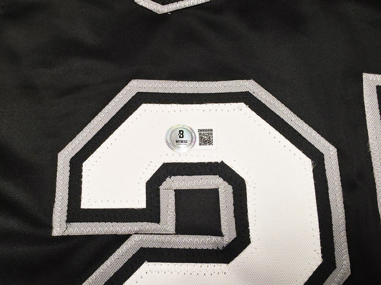 Chicago White Sox Sammy Sosa Autographed Black Jersey Beckett BAS Witness Stock #245740