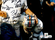 1972 Miami Dolphins Perfect Season Team Autographed 20x24 Photo With 40+ Signatures Including Don Shula & Bob Griese #/117 Fanatics Holo Stock #246184