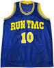 Golden State Warriors Tim Hardaway Autographed Blue Jersey Beckett BAS Witness Stock #232598