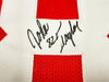 San Francisco 49ers John Taylor Autographed Red Jersey Beckett BAS Witness Stock #232607