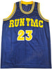 Golden State Warriors Mitch Richmond Autographed Blue Jersey "HOF 2014" Beckett BAS Witness Stock #232588