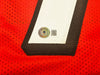 San Francisco 49ers Ji'Ayir Brown Autographed Red Jersey Beckett BAS Witness Stock #232606
