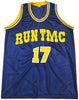 Golden State Warriors Chris Mullin Autographed Blue Jersey Beckett BAS Witness Stock #232591
