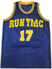 Golden State Warriors Chris Mullin Autographed Blue Jersey "HOF 2011" Beckett BAS Witness Stock #232592