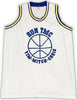 Golden State Warriors Chris Mullin, Tim Hardaway & Mitch Richmond Autographed White Jersey Run TMC Beckett BAS Witness Stock #216817