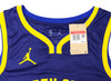 Golden State Warriors Stephen Curry Autographed Blue Jordan Statement Edition Jersey Size 48 Beckett BAS QR Stock #216024