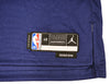 Golden State Warriors Stephen Curry Autographed Blue Jordan Statement Edition Jersey Size 48 Beckett BAS QR Stock #216024