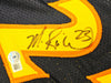 Golden State Warriors Chris Mullin, Tim Hardaway & Mitch Richmond Autographed Dark Blue Jersey Run TMC Beckett BAS Witness Stock #216821