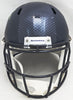 Chris Carson Autographed Seattle Seahawks Blue Full Size Speed Helmet Fanatics Holo Stock #216807