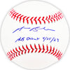 Michael Busch Autographed Baseball Chicago Cubs "MLB Debut 4/25/23" Beckett BAS Witness Stock #216943