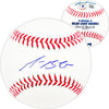 Michael Busch Autographed Baseball Chicago Cubs Beckett BAS Witness Stock #216942