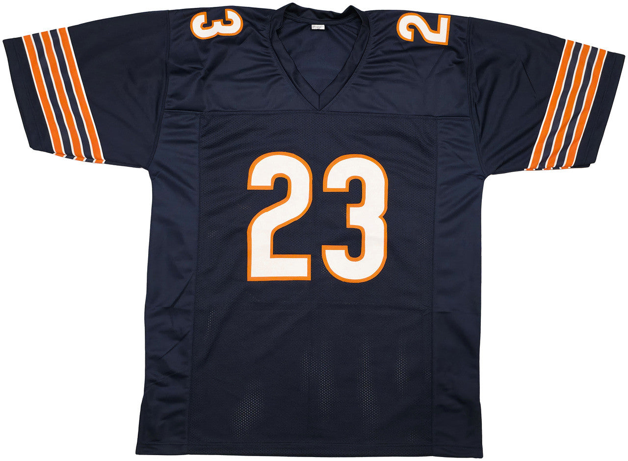 Chicago Bears Devin Hester Autographed Blue Jersey Beckett BAS QR Stock #248798