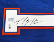 Florida Gators Percy Harvin Autographed Blue Jersey Beckett BAS QR Stock #246192