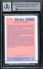 Patrick Ewing Autographed 1990-91 Fleer All-Stars Card #12 New York Knicks Auto Grade Gem Mint 10 Beckett BAS #15772310
