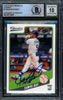 Wander Franco Autographed 2022 Panini Chronicles Classic Rookie Card #3 Tampa Bay Rays Auto Grade Gem Mint 10 Beckett BAS #15772455