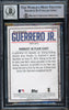 Vladimir Guerrero Jr. Autographed 2020 Topps Highlights Card #VGJ-17 Toronto Blue Jays Auto Grade Gem Mint 10 Beckett BAS #15772897