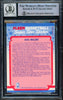 Karl Malone Autographed 1988-89 Fleer Sticker Card #8 Utah Jazz Auto Grade Gem Mint 10 Beckett BAS #15773080