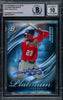 Juan Soto Autographed 2019 Bowman Platinum Presence Card #PP9 New York Mets Auto Grade Gem Mint 10 Beckett BAS #15773777