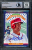 Juan Soto Autographed 2020 Donruss Diamond Kings Card #23 New York Mets Auto Grade Gem Mint 10 Beckett BAS #15773810