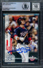 Juan Soto Autographed 2020 Topps Opening Day Card #27 New York Mets Auto Grade Gem Mint 10 Beckett BAS #15773821