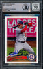 Juan Soto Autographed 2021 Topps Archives Card #274 New York Mets Auto Grade Gem Mint 10 Beckett BAS #15774063