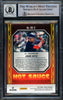 Juan Soto Autographed 2022 Panini Mosaic Hot Sauce Card #HS-2 New York Mets Auto Grade Gem Mint 10 Beckett BAS #15774311