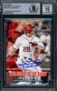 Juan Soto Autographed 2022 Topps Welcome To The Show Card #WTTS-11 New York Mets Auto Grade Gem Mint 10 Beckett BAS #15774328