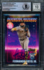 Fernando Tatis Jr. Autographed 2021 Topps Big League Defensive Wizards Card #DW-10 San Diego Padres Auto Grade Gem Mint 10 Beckett BAS #15775096