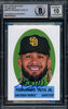Fernando Tatis Jr. Autographed 2021 Topps Archives Card #69PO-2 San Diego Padres Auto Grade Gem Mint 10 Beckett BAS #15775103