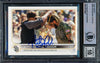 Fernando Tatis Jr. Autographed 2022 Topps Card #648 San Diego Padres Auto Grade Gem Mint 10 Beckett BAS #15775267