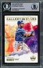 Wander Franco Autographed 2022 Panini Diamond Kings Gallery Of Stars Rookie Card #GS14 Tampa Bay Rays (Light) Beckett BAS #15780152