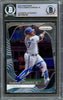 Vladimir Guerrero Jr. Autographed 2020 Panini Prizm Card #165 Toronto Blue Jays Beckett BAS #15780705